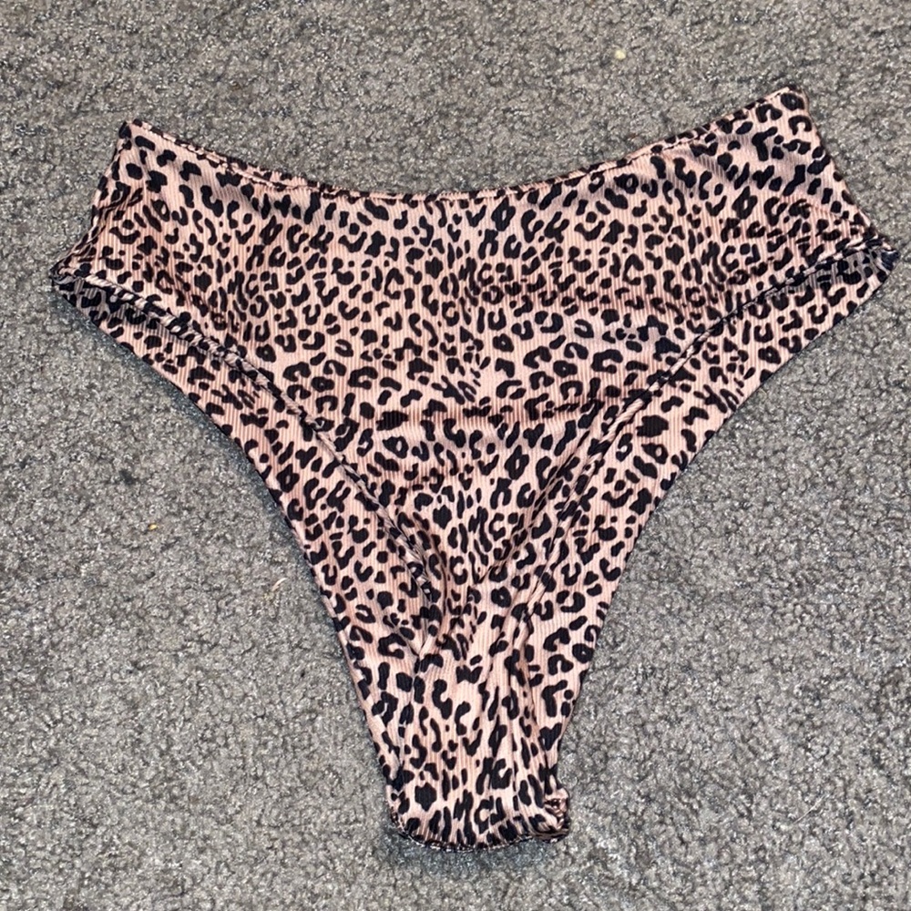 High waisted bathing suit bottoms